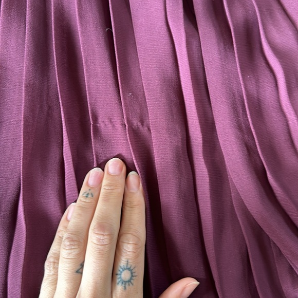 JACOB STRAPLESS PLEATED DRESS - Picture 8 of 12